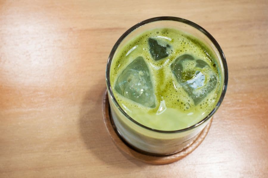 Ice Green Matcha with Matcha Ice Cream